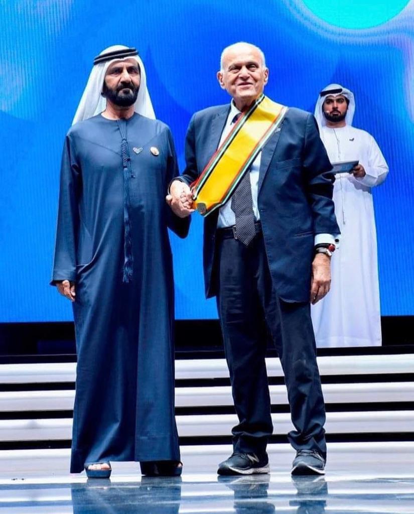 Sir Magdi Yacoub Honored By Sheikh Mohammed bin Rashid