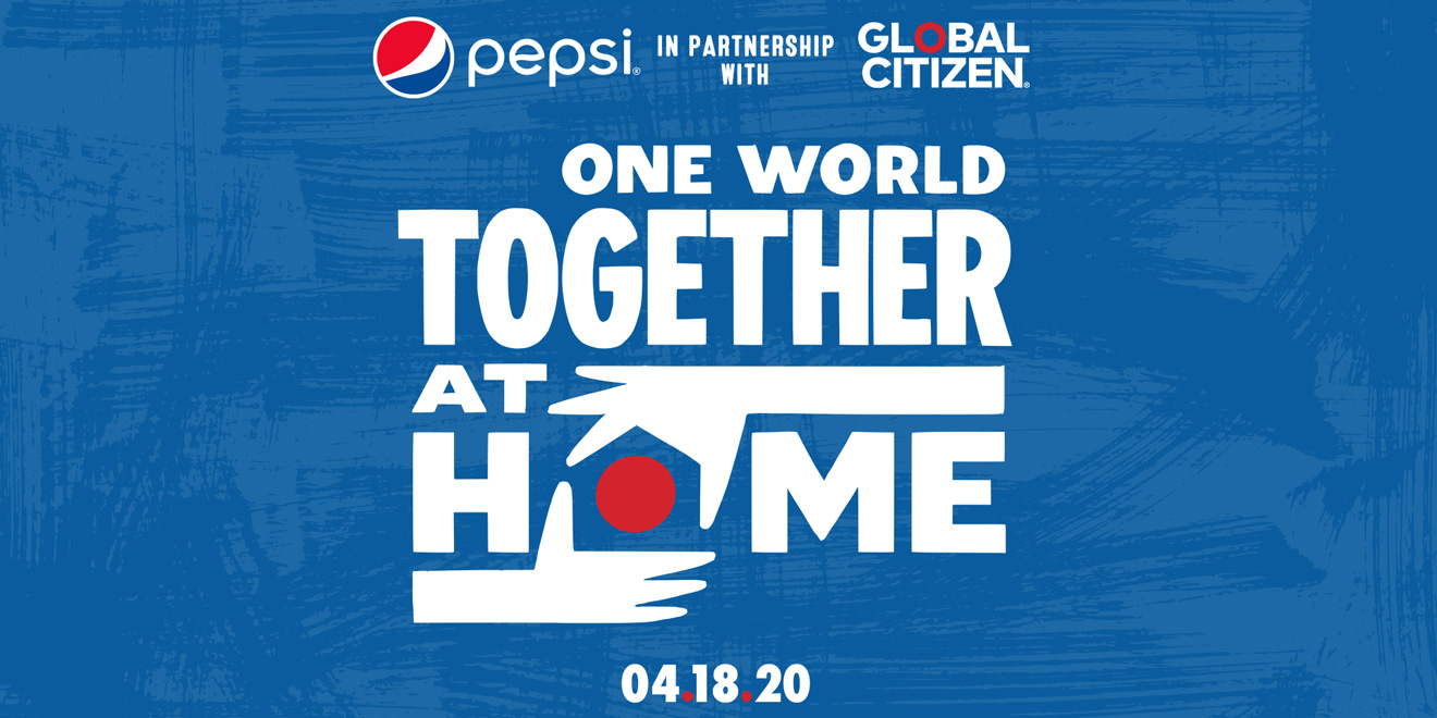 Pepsi Teams Up With Global Citizen For An Epic Virtual Concert
